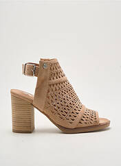 Sandales/Nu pieds beige XTI pour femme seconde vue