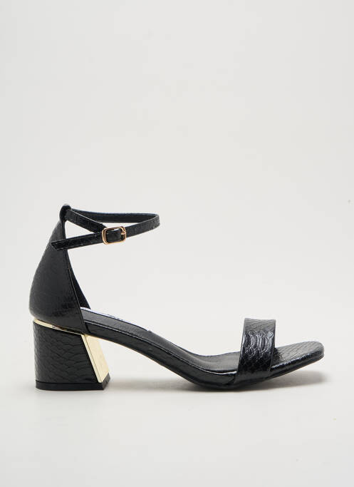 Sandales/nu pieds talon de 4 à 6cm noir XTI femme