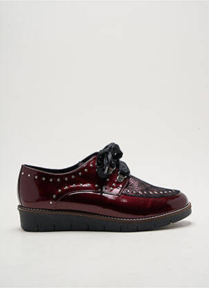 Derbies talon plat jusqu'à 3cm violet GEO-REINO femme