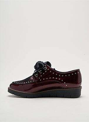 Derbies talon plat jusqu'à 3cm violet GEO-REINO femme