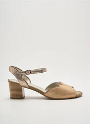 Sandales/Nu pieds or SWEET pour femme seconde vue