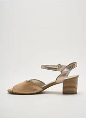 Sandales/Nu pieds or SWEET pour femme seconde vue