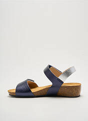 Sandales/Nu pieds bleu PLAKTON pour femme seconde vue