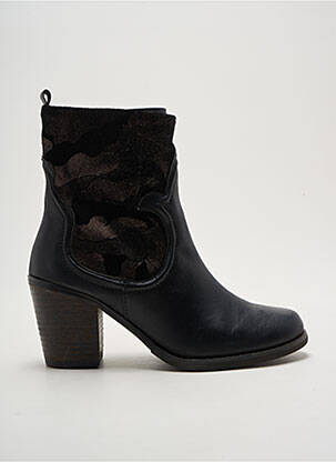 Bottines/boots talon de 4 à 6cm noir AXELL femme