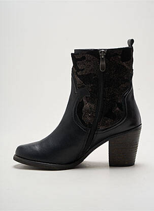 Bottines/boots talon de 4 à 6cm noir AXELL femme