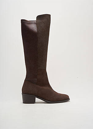 Bottes talon de 4 à 6cm marron AXELL femme