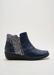 Bottines/Boots bleu OTTILIA pour femme seconde vue