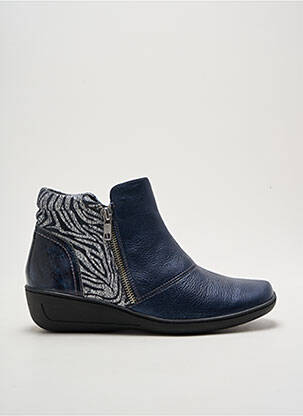 Bottines/Boots bleu OTTILIA pour femme