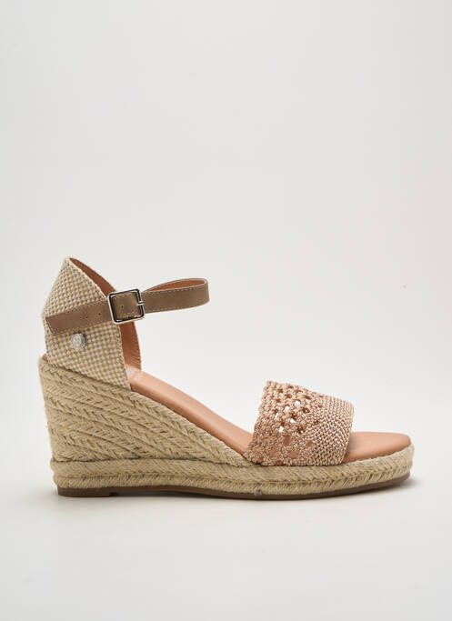 Espadrilles beige XTI pour femme