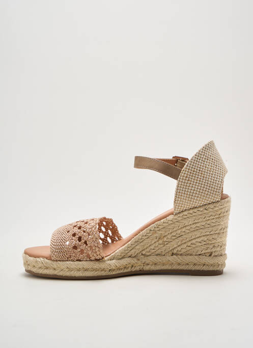 Espadrilles beige XTI pour femme