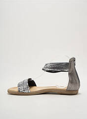 Sandales/Nu pieds gris AXELL pour femme seconde vue