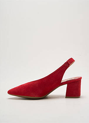 Escarpins talon de 7 à 9cm rouge DORKING femme