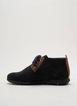 Baskets talon plat jusqu'à 3cm noir FOLIE'S femme