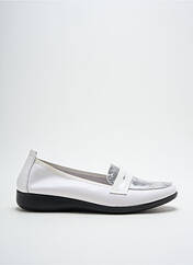 Mocassins blanc INEA pour femme seconde vue