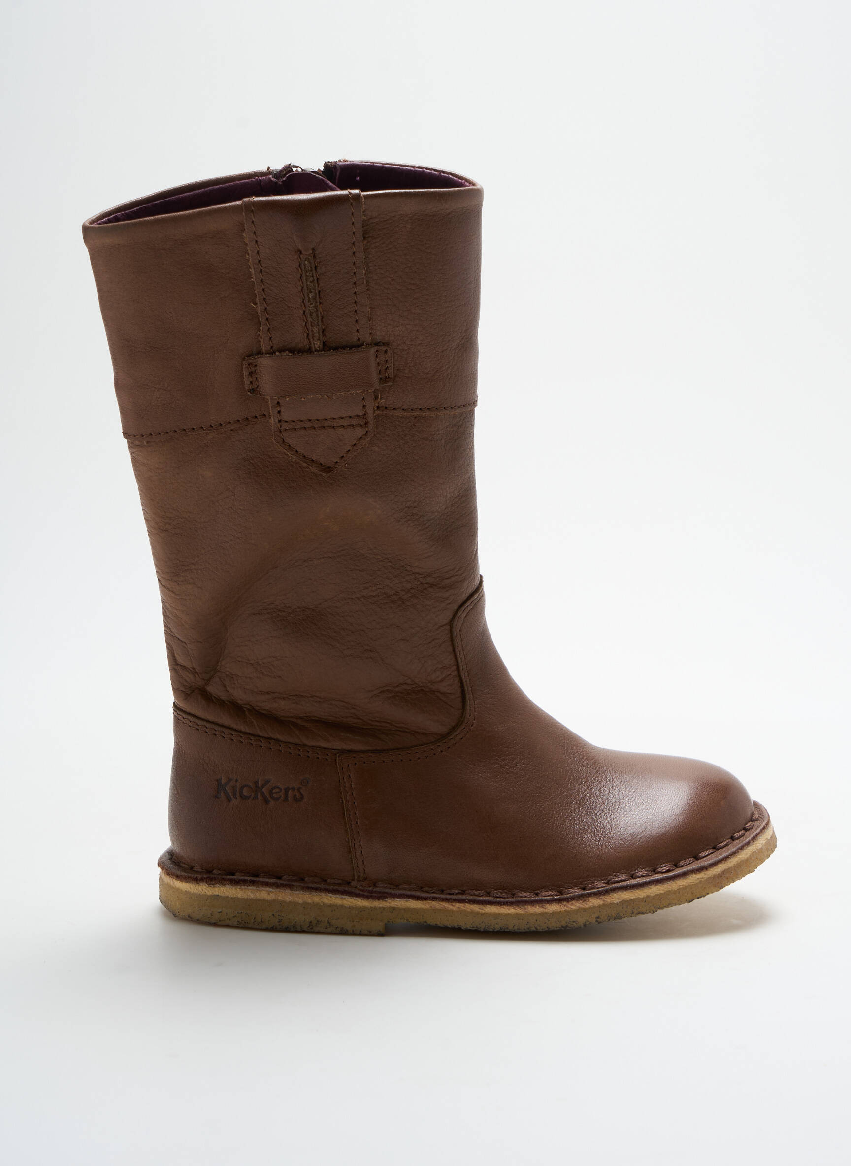 Bottes marron fille best sale