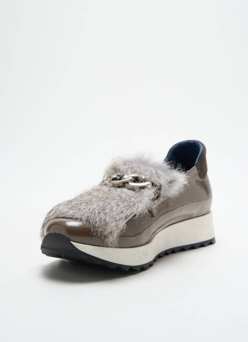 Mocassins gris HUMAT pour femme