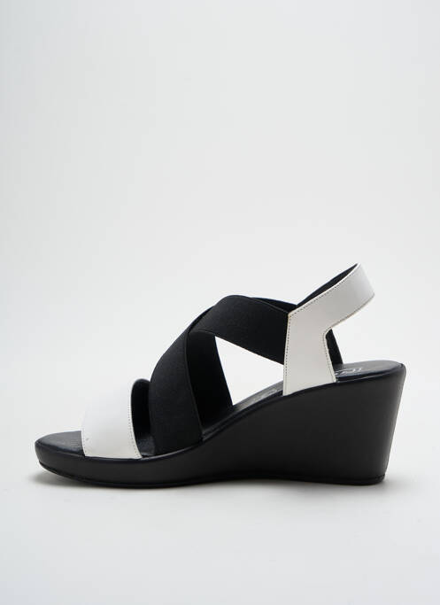 Sandales/Nu pieds noir INEA pour femme