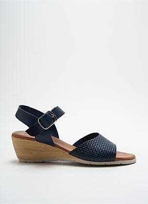 Sandales/Nu pieds bleu AYOKA pour femme