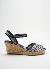 Espadrilles bleu LA MAISON DE L'ESPADRILLE pour femme seconde vue