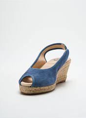 Espadrilles bleu MAY TIKA pour femme seconde vue