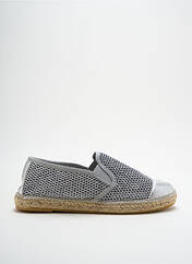 Espadrilles argent LA MAISON DE L'ESPADRILLE pour femme seconde vue