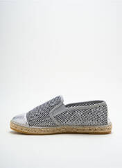 Espadrilles argent LA MAISON DE L'ESPADRILLE pour femme seconde vue