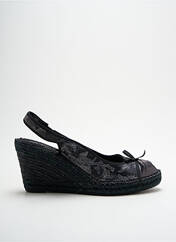 Espadrilles noir LA MAISON DE L'ESPADRILLE pour femme seconde vue