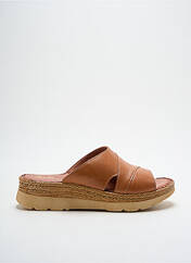 Mules/Sabots marron AYOKA pour femme seconde vue