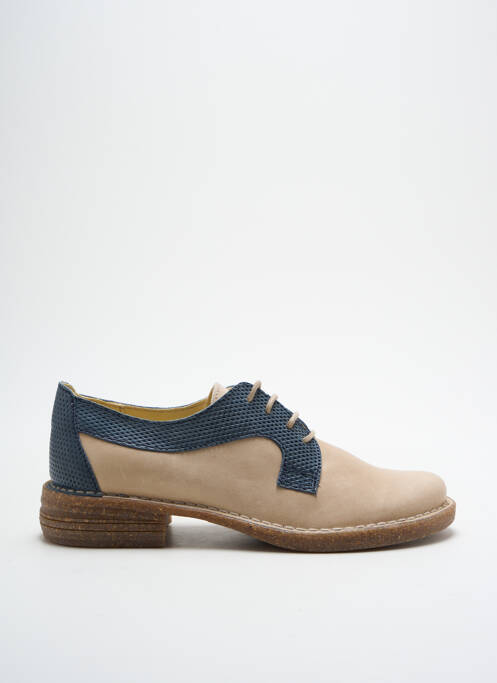 Derbies bleu MAY TIKA pour femme