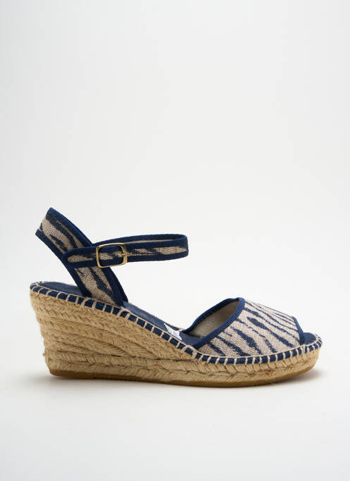 Espadrilles bleu LA MAISON DE L'ESPADRILLE pour femme