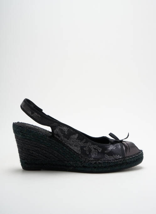 Espadrilles noir LA MAISON DE L'ESPADRILLE pour femme