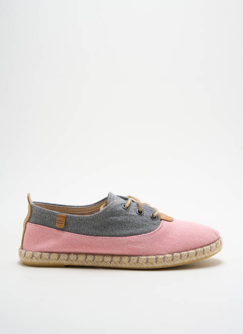 Espadrilles rose MEDITERRANEA pour femme