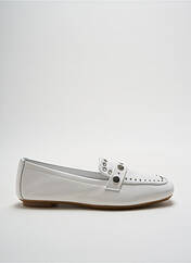 Mocassins blanc REQINS pour femme seconde vue