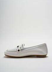 Mocassins blanc REQINS pour femme seconde vue