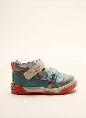 Sandales/nu pieds semelle amovible bout rond bleu BABYBOTTE garcon