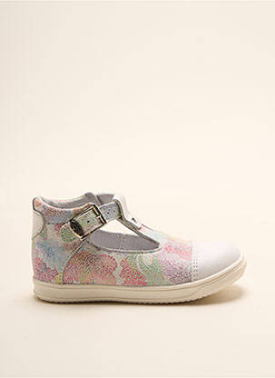 Sandales/nu pieds bout rond bout rond blanc LITTLE MARY fille