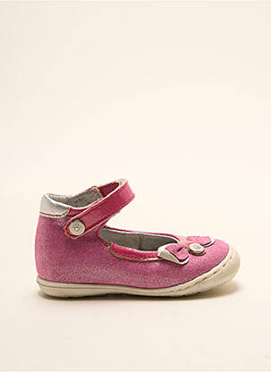 Ballerines voute plantaire bout rond rose LITTLE MARY fille