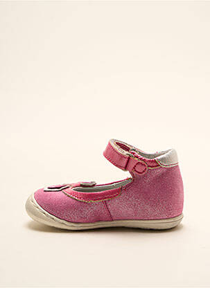 Ballerines voute plantaire bout rond rose LITTLE MARY fille