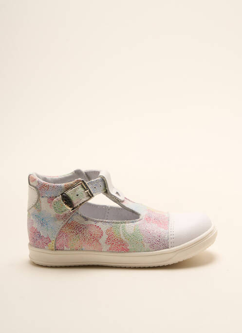 Sandales/nu pieds bout rond bout rond blanc LITTLE MARY fille