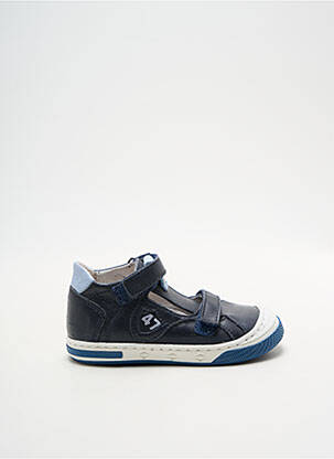 Sandales/nu pieds semelle amovible bout rond bleu LITTLE MARY garçon