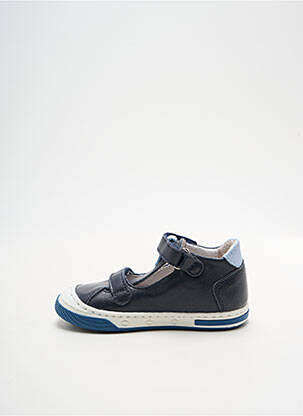 Sandales/nu pieds semelle amovible bout rond bleu LITTLE MARY garçon