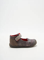 Ballerines gris BABYBOTTE pour fille seconde vue