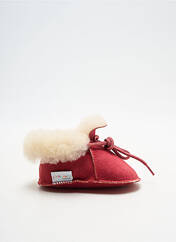 Chaussons/Pantoufles rouge LITTLE MARY pour fille seconde vue