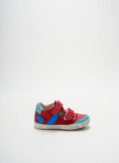 Sandales/nu pieds tissage satiné bout rond rouge FRANCO ROMAGNOLI garcon