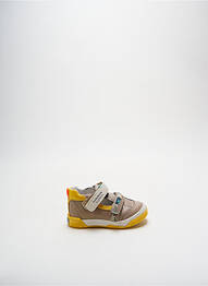 Sandales/nu pieds semelle amovible bout rond jaune BABYBOTTE garcon