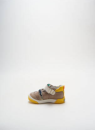 Sandales/nu pieds semelle amovible bout rond jaune BABYBOTTE garçon