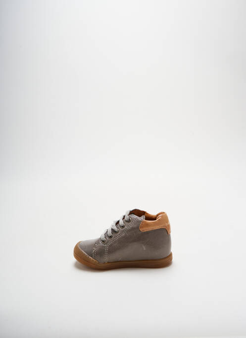 Bottillons gris BABYBOTTE garçon