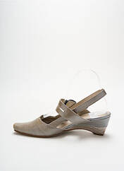 Sandales/Nu pieds gris SWEET pour femme seconde vue