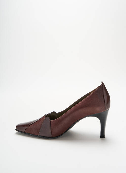 Escarpins marron CENDRILLON CHAUSSEUR pour femme