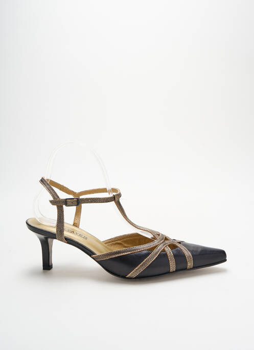 Sandales/Nu pieds noir J.METAYER pour femme